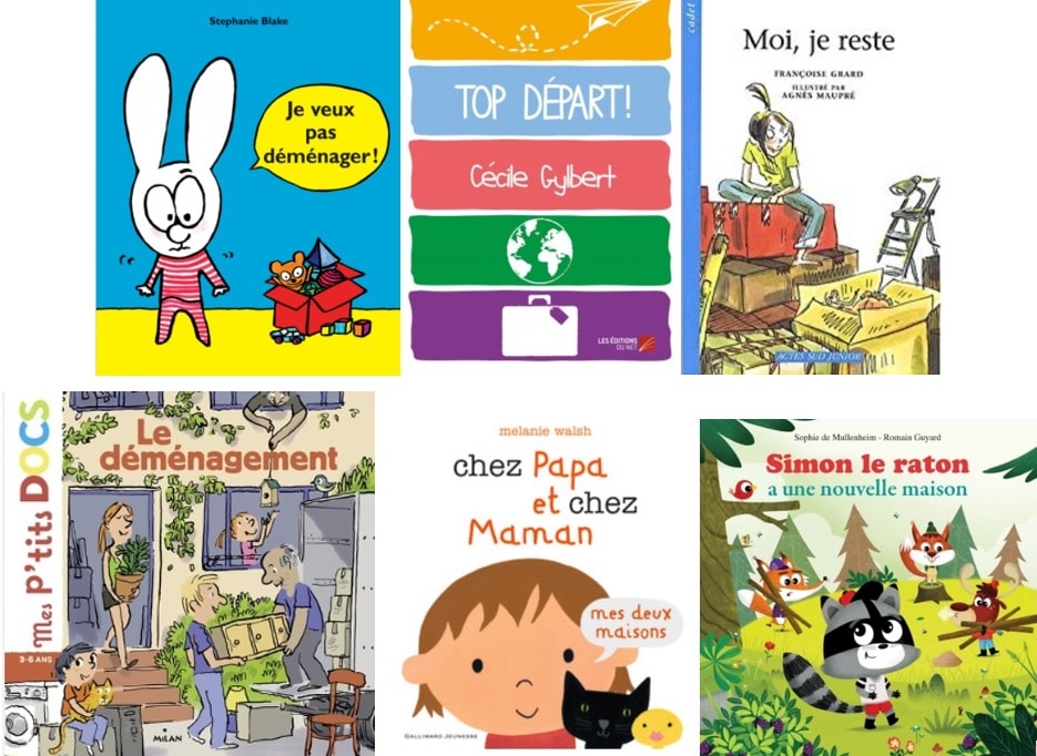 Livres demenagement enfant - Volume-Demenagement.fr