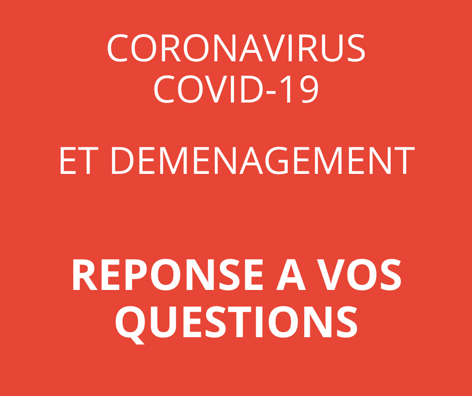 Covid-19 et Demenagement- Confinement-Volume-Demenagement